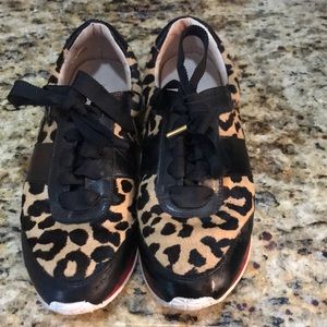 Kate Spade Leopard tennis shoes